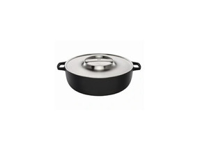 Fiskars Cast Iron Pot with Lid Norden Grill Chef