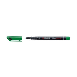 STABILO OHPen Universal Overhead Projection Pen Superfine, green