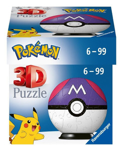 Ravensburger 3D Puzzle Ball Pokemon Master Ball 54pcs 6+