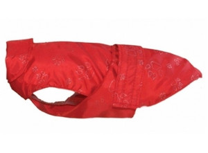 Grande Finale Dog Raincoat Reflective Size 2, red