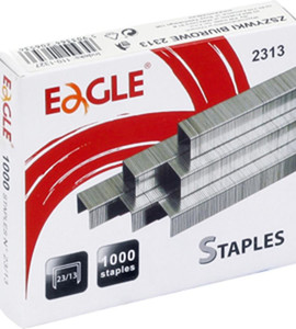 Eagle Professional Office Staples Eagle 23/13 60-90 Sheets 1000pcs
