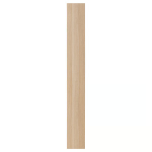 FORSAND Door, white stained oak effect, 25x229 cm