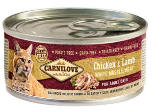 Carnilove Cat Chicken & Lamb Cat Food 100g