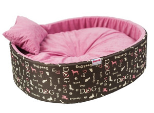 Diversa Dog Bed Funky Size 1, pink