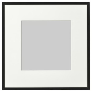 LOMVIKEN Frame, black, 32x32 cm