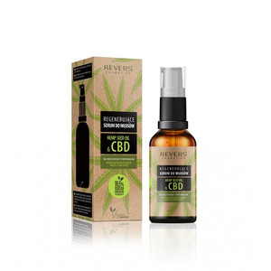 Revers Regenerating Hair Serum with CBD Hemp Oil Vegan 99.5% Natural 50ml