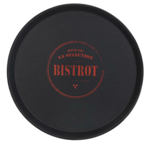 Tray Bistrot, non-slip, red