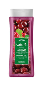 Joanna Naturia Refreshing Shower Gel Cherry & Red Currant 300ml