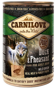 Carnilove Dog Wild Meat Duck & Pheasant Adult Dog Wet Food 400g