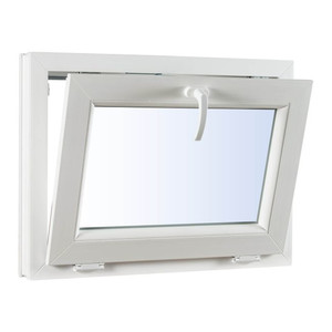 Tilt Triple-Pane PVC Window 1165 x 535 mm, white
