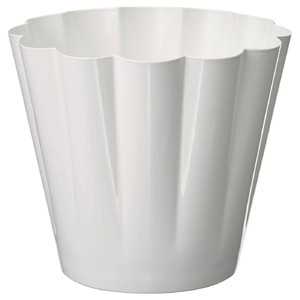 KVASTSPIREA Plant pot, in/outdoor/off-white, 12 cm