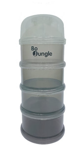 Bo Jungle B-Container for Powdered Milk, Shady grey