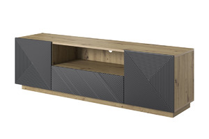 TV Cabinet Asha 167 cm, artisan/rivier stone mat