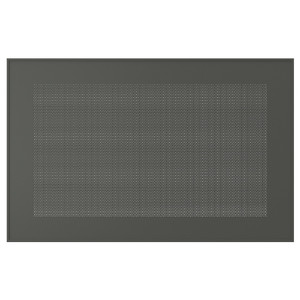 MÖRTVIKEN Door, dark grey, 60x38 cm