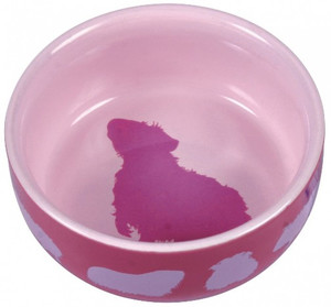 Trixie Ceramic Bowl for Guinea Pigs 250ml, 1pc, assorted colours