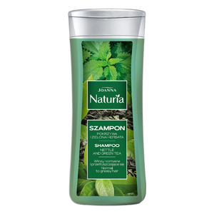 Joanna Naturia Shampoo for Normal to Greasy Hair Nettle & Green Tea 200ml