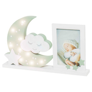 Dooky Moonlight Frame with LED Light Olive Gift