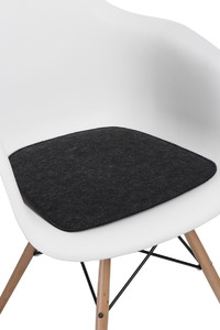 Felt Chair Cushiondark grey