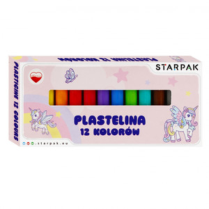 Plasticine Unicorn 12 Colours