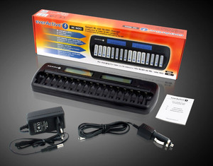 EverActive Battery Charger 16 AA, AAA NC1600