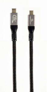 Gembird Premium USB Cable USB-C Type 4 40 Gbps 240W 1.5M PD