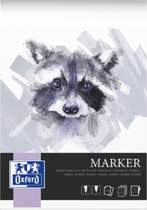Oxford Paper Pad for Markers A4 15 Sheets