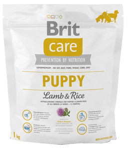 Brit Care Dog Food New Puppy Lamb & Rice 1kg