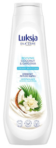 Luksja Creamy & Soft Reviving Bath Foam Coconut & Gardenia 93% Natural Vegan 900ml
