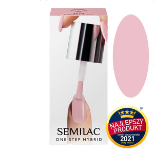 Semilac One Step Gel Polish Bottle 5ml 610 Barely Pink