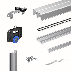 Valcomp Set for Sliding Doors For Mars 2 2000mm, silver