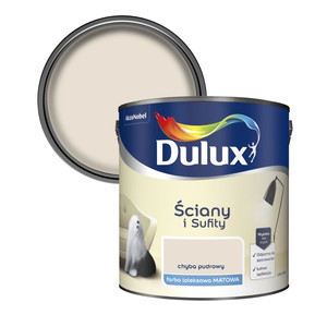 Dulux Walls & Ceilings Matt Latex Paint 2.5l probably powdery