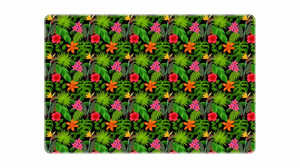 Desk Pad PVC 38x58 Flowers