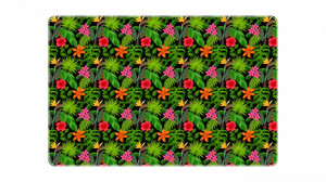 Desk Pad PVC 38x58 Flowers