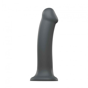 Strap-on-me Dildo Mono Density Matte Grey XL