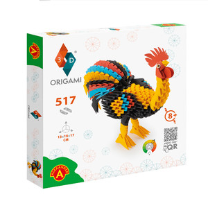 Origami 3D Creative Set - Rooster 8+