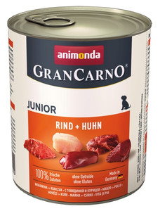 Animonda GranCarno Adult Beef & Chicken Wet Dog Food 800g
