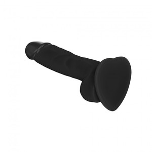 Strap-on-me Soft Realistic Dildo Black S
