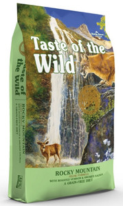Taste of the Wild Rocky Mountain Feline Recipe with Roasted Venison & Smoke-Flavored Salmon Dry Cat Food 2kg