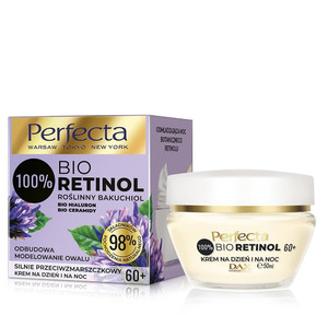 Perfecta Anti-Wrinkle Day/Night Cream 100% Bio Retinol 60+ 98% Natural 50ml