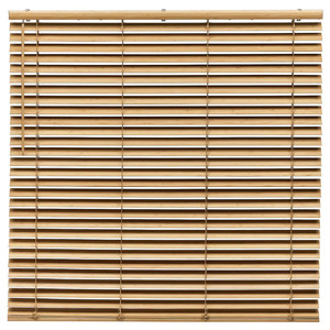 VECKLARFLY Venetian blind, bamboo, 140x155 cm