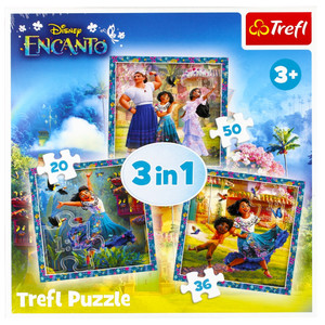 Trefl Children's Puzzle Disney Encanto 3in1 3+