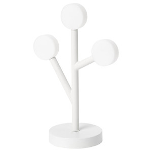 STRÅLA LED decorative table lamp, battery-operated white, 27 cm