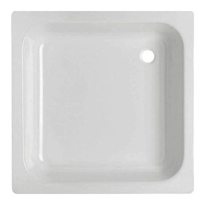 Steel Shower Tray 90 x 90 cm, square