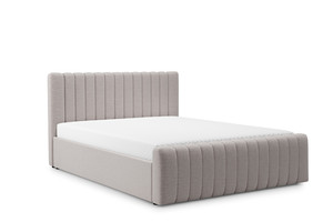 Upholstered Ottoman Bed Nicole 180x200, beige