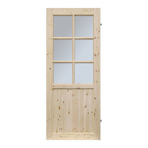 Radex Internal Door Lugano 90, right, solid pine