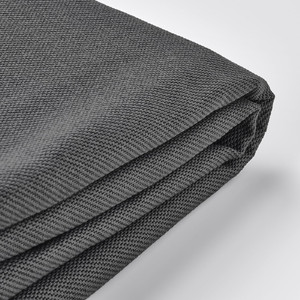 VIMLE Cover for armrest, wide, Hallarp grey