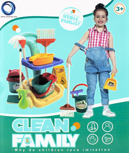 Cleaning Playset Clean Family 3+