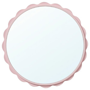 DAGGKAPRIFOL Mirror, light pink, 40 cm