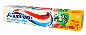 Aquafresh Toothpaste Triple Protection Mild & Minty 125ml