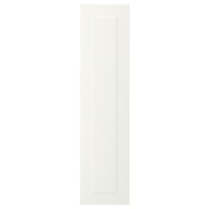 STENSUND Door, white, 20x80 cm